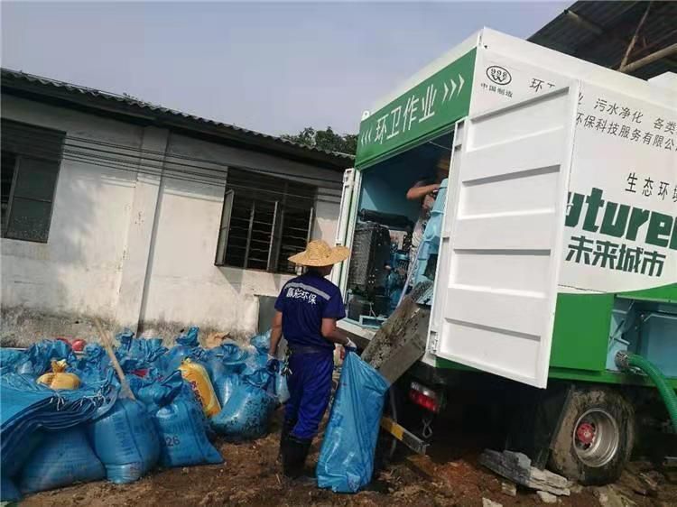 绩溪工业污泥压干处理